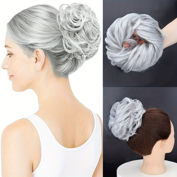 Hair Bands - Elegant Bun Hairstyle Extensions Secure Hold for Updos